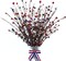 6Pack Patriotic Picks, Artificial Red White and Blue Berry Stem Picks, Patriotic Centerpieces for Tables Decorations, 4th of July Flowers American Decor for Home Independence Day (6)